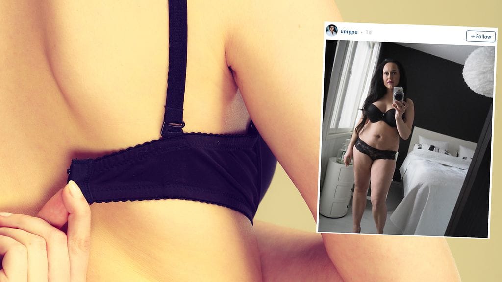 Suomalaisäiti julkaisi rohkean kuvan synnytyksen jälkeisestä vartalostaan.