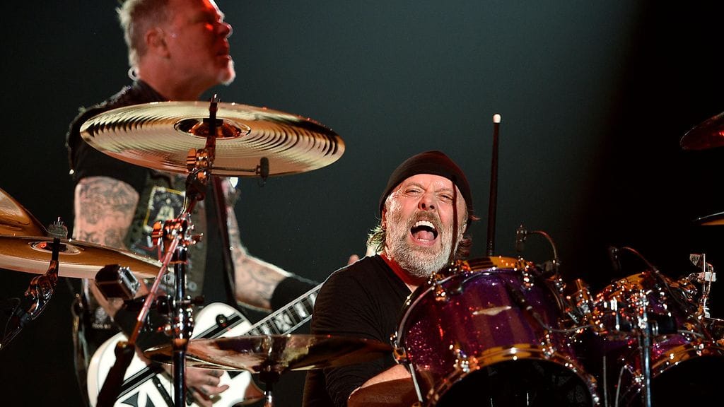 Metallica James Hetfield ja Lars Ulrich 3.2.2017 Kööpenhaminassa