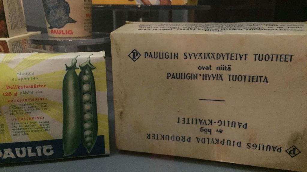 Paulig toi syväjäädytetyt tuotteet Suomeen 1940-luvulla.