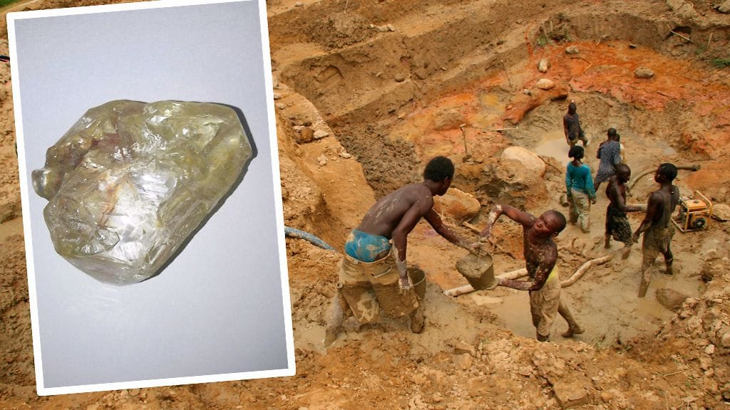 Sierra Leonesta löydetty timantti on yksi maailman suurimmista.