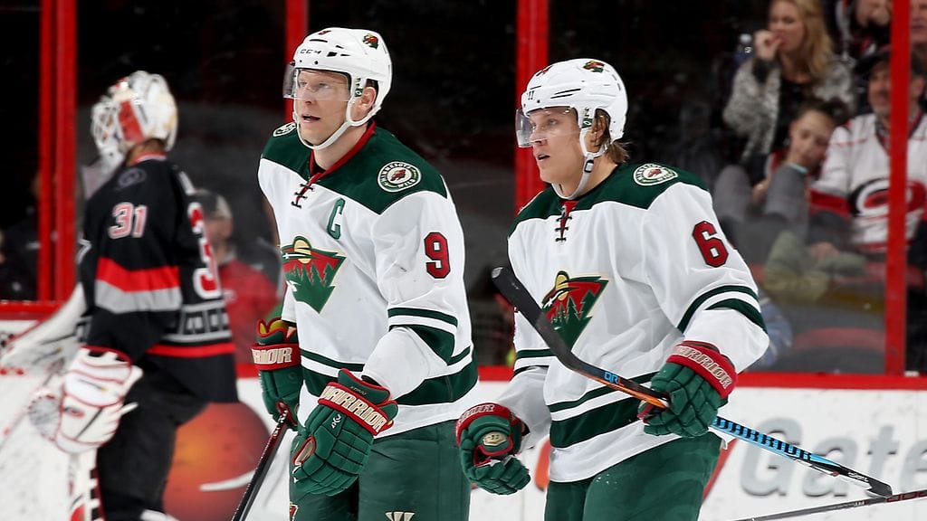 Mikko Koivu ja Mikael Granlund