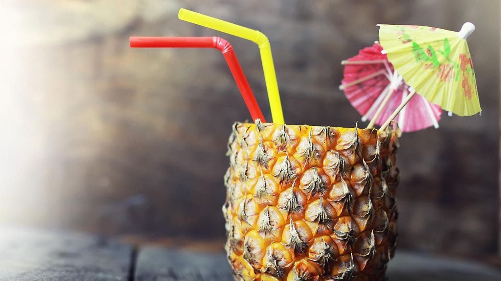 Cocktail-sateenvarjot olivat kova juttu ainakin 1990-luvulla.