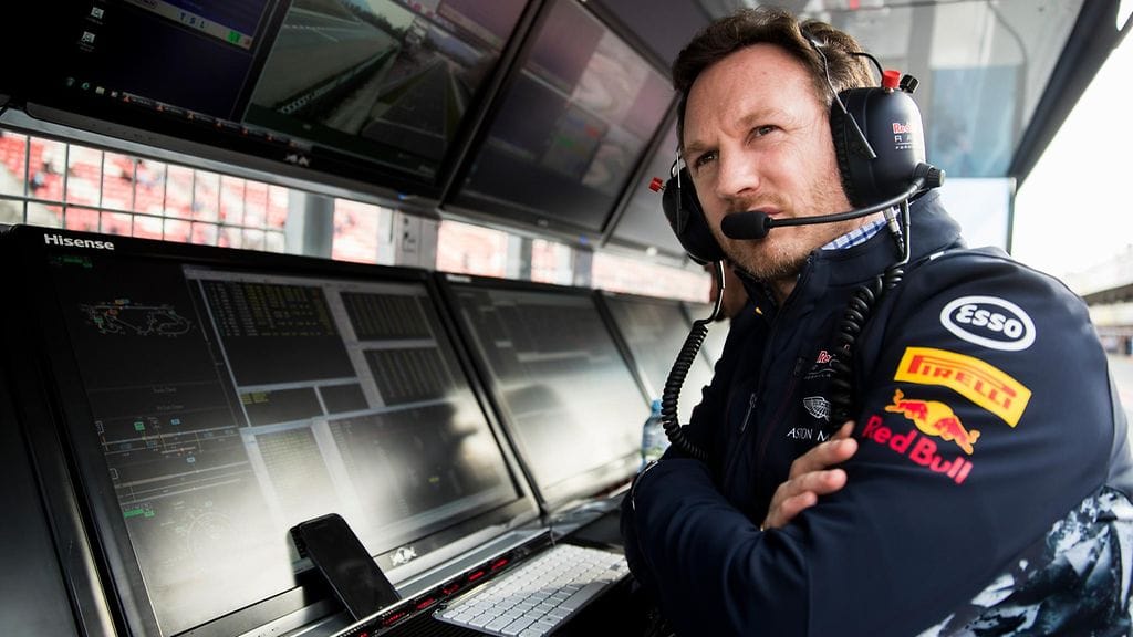 Christian Horner ei vieläkään usko Ferrarin ohittavan Mercedestä.