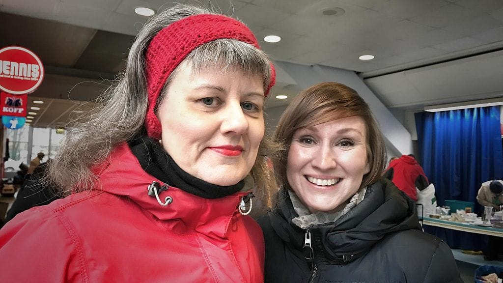 Nina Riihijärvi ja Miia Käpymäki