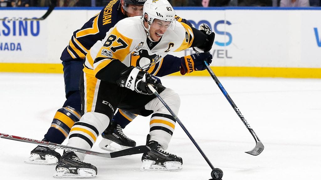 Tästä se lähtee, kauden maali à la Sidney Crosby.