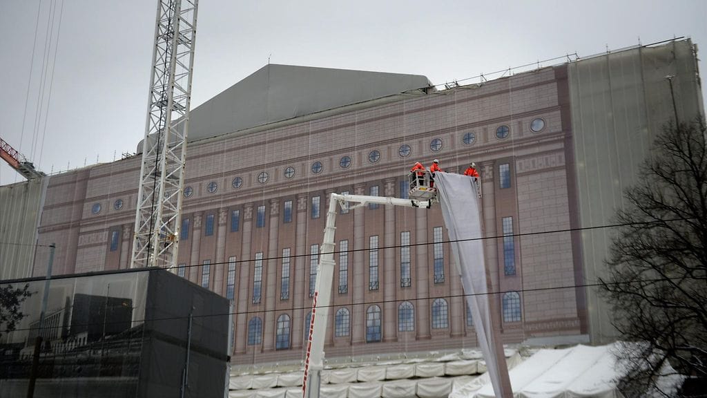 Peruskorjattava eduskuntatalo helmikuun lopussa.