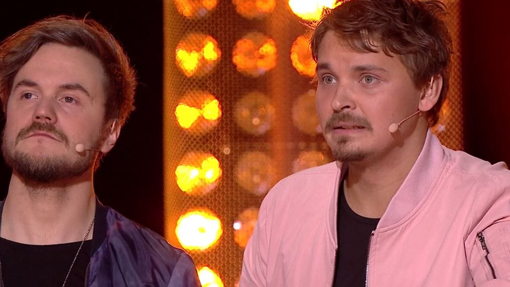 Kapteeni Lasse Piirainen ja muusikko Roope Salminen tähdittävät Bumtsibumia.