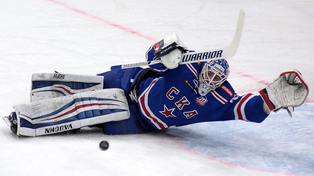 Mikko Koskinen onnistui estämään maalin mailallaan.