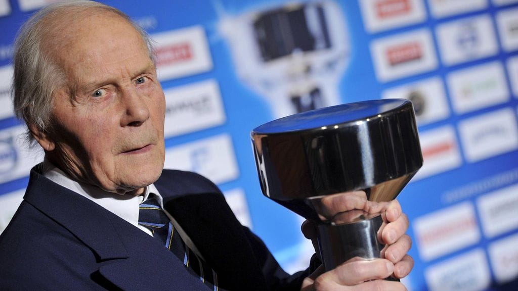 Kalevi "Häkä" Häkkinen Suomen Urheilugaalassa vuonna 2012.