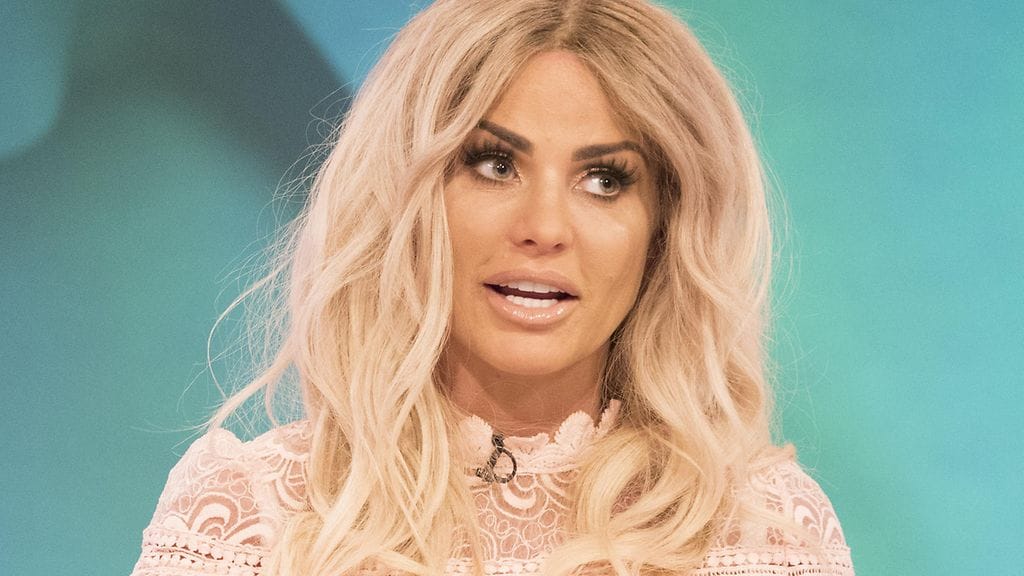 Katie Price 22. maaliskuuta 2017.