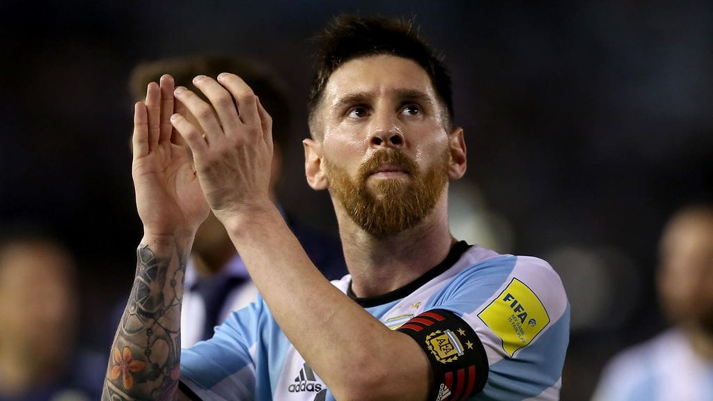 Lionel Messi Chile-ottelussa viime torstaina.