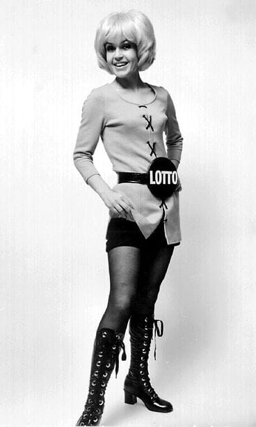 Lottotyttö Hilkka Kotamäki 1971