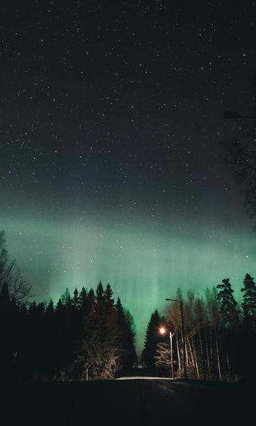 Revontulet Rufus Henriksson Porvoo,Finland 27.3.2017 kello 22.45