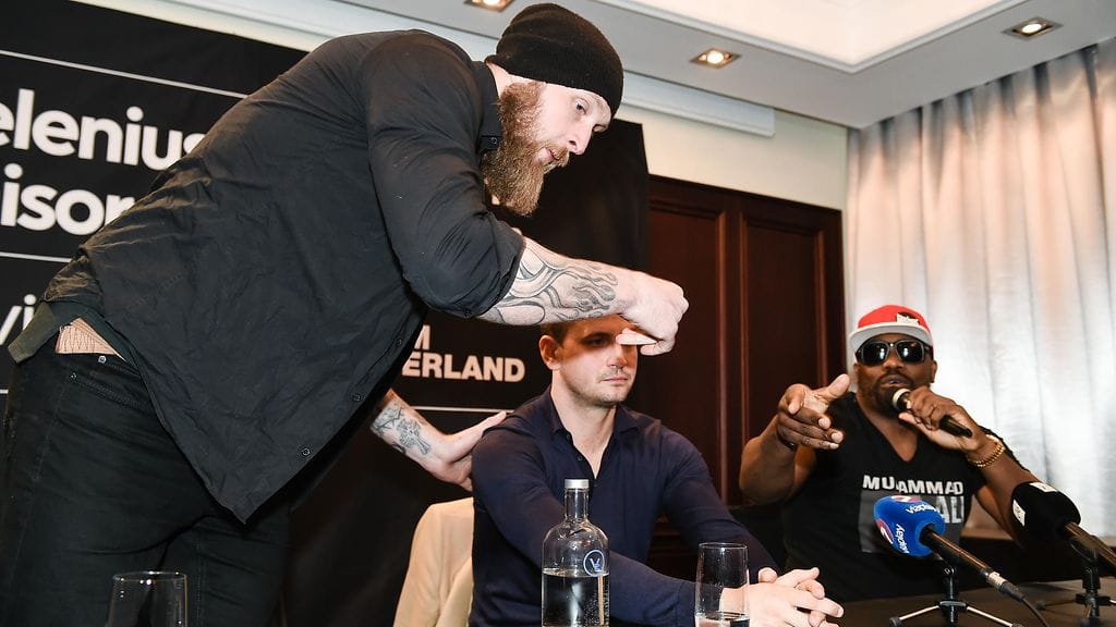 Robert Helenius ja Dereck Chisora