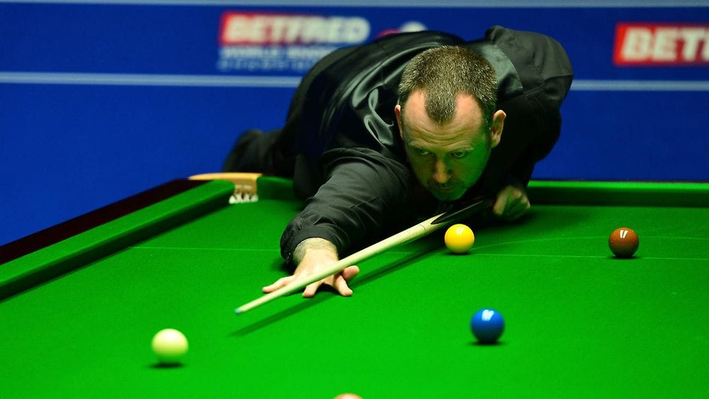 Mark Williams MM-kisoissa vuosi sitten.