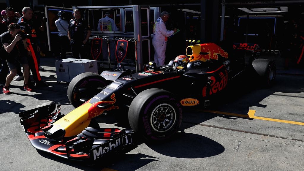 Max Verstappen Australiassa viime viikolla.