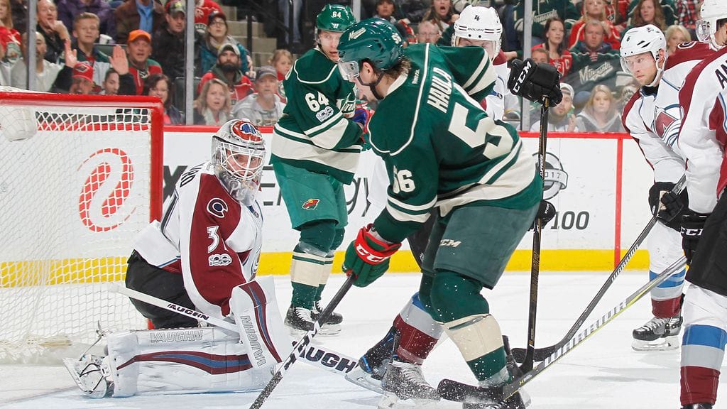 Erik Haula iski Mikael Granlundin syötöstä.