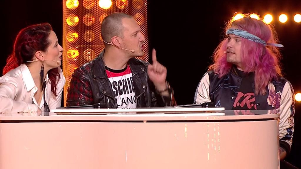 Maija Vilkkumaa, Heikki Puhakainen ja Lasse Piirainen.