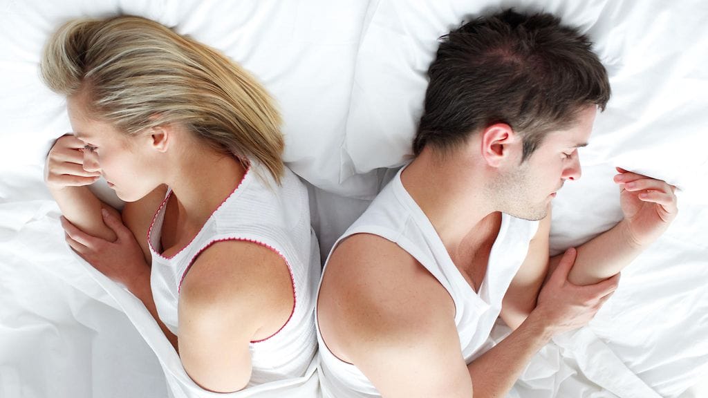 Ilman minkäänlaista seksuaalista yhteyttä kumppaniin suhde voi olla pulassa.