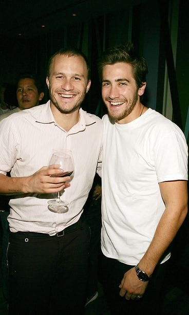 Heath Ledger ja Jake Gyllenhaal 10.9.2005