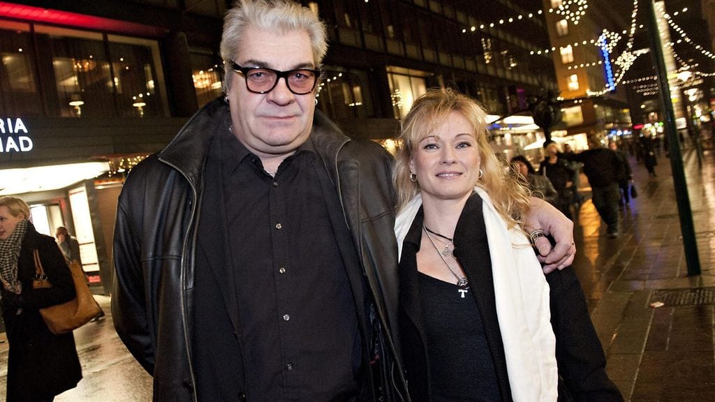 Jussi Lampi ja Marjo Salomaa vuonna 2013.