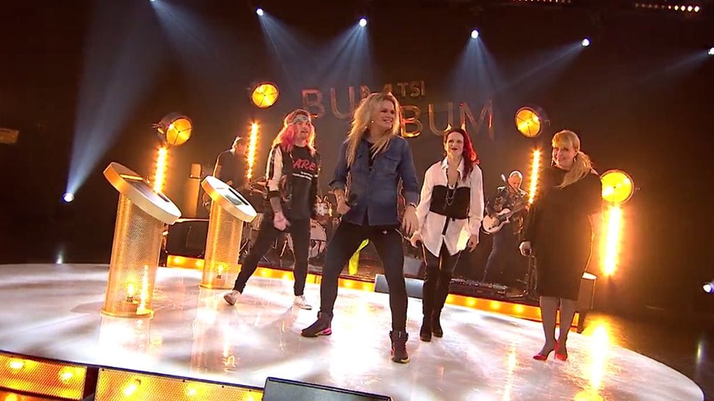 Archie Cruz, Olli Herman, Maija Vilkkumaa ja Johanna Försti.