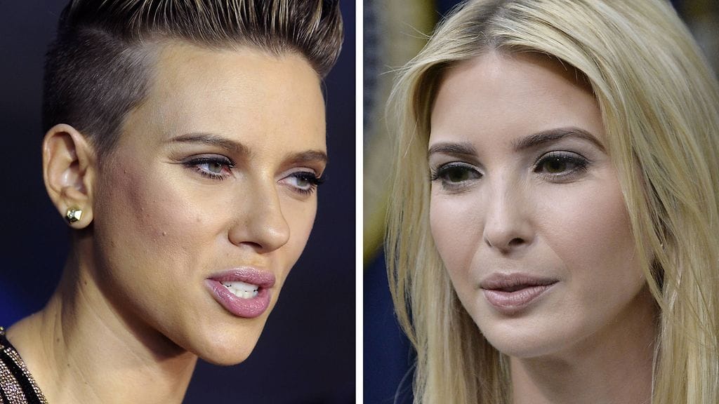 Scarlett Johansson moittii Ivanka Trumpia.