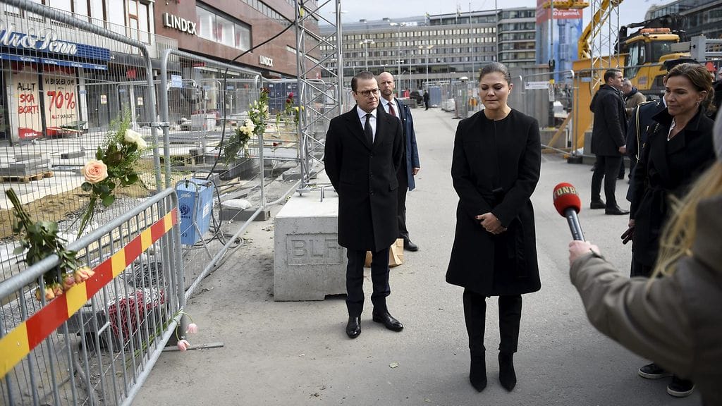Tukholman isku, kruununprinsessa Victoria ja prinssi Daniel (1)