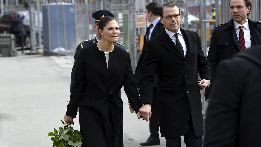 Tukholman isku, kruununprinsessa Victoria ja prinssi Daniel (2)