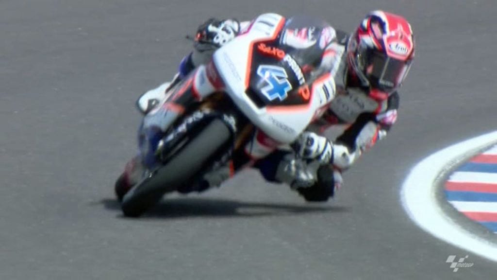 Patrik Pulkkinen ajoi uransa parhaan sijoituksen Argentiinan Moto3-kisassa.