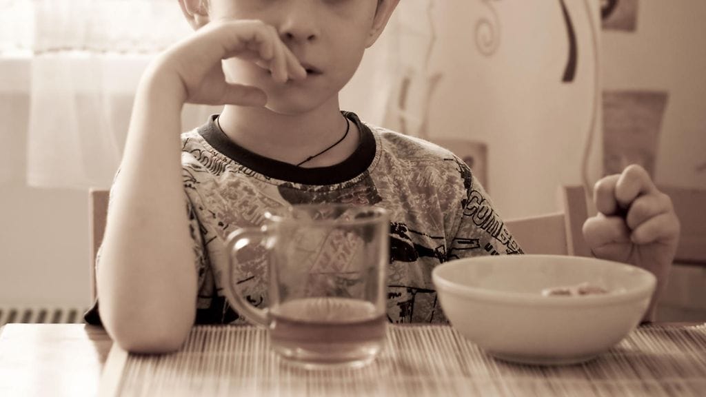 Suomessa noin prosentti lapsista sairastaa keliakiaa. Kuvituskuva.