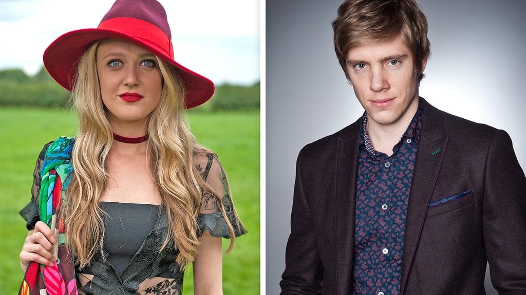 Rebecca (Emily Head) ja Robert (Ryan Hawley).
