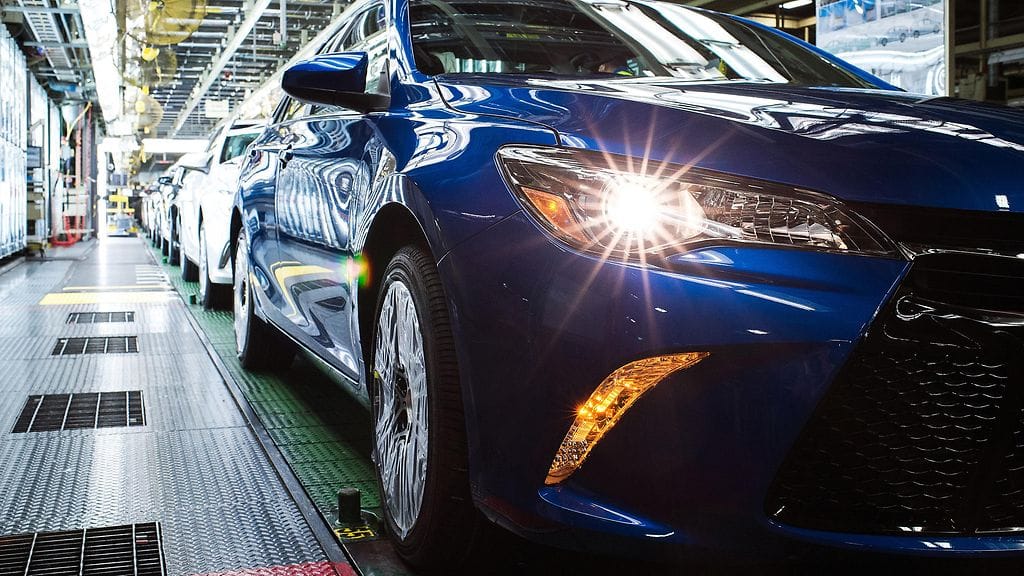 Toyota Camry on yksi USA:n myydyimpiä autoja.