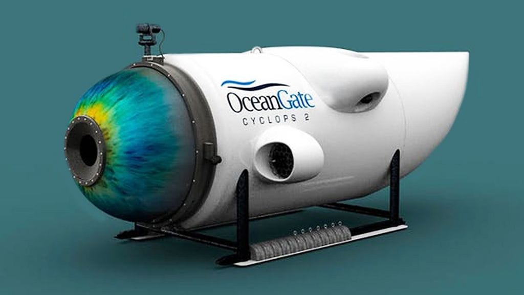 titanic - cyclops2-sukellusvene