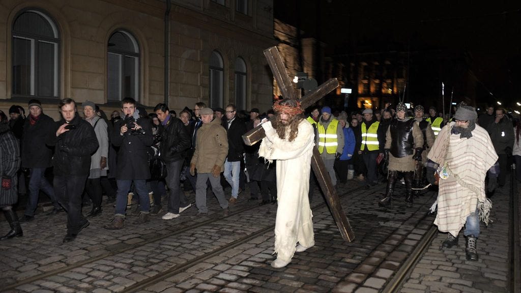 Pääsiäiskulkue vuonna 2012.