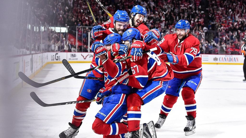 Aleksandr Radulov käynnisti Canadiensin juhlat.
