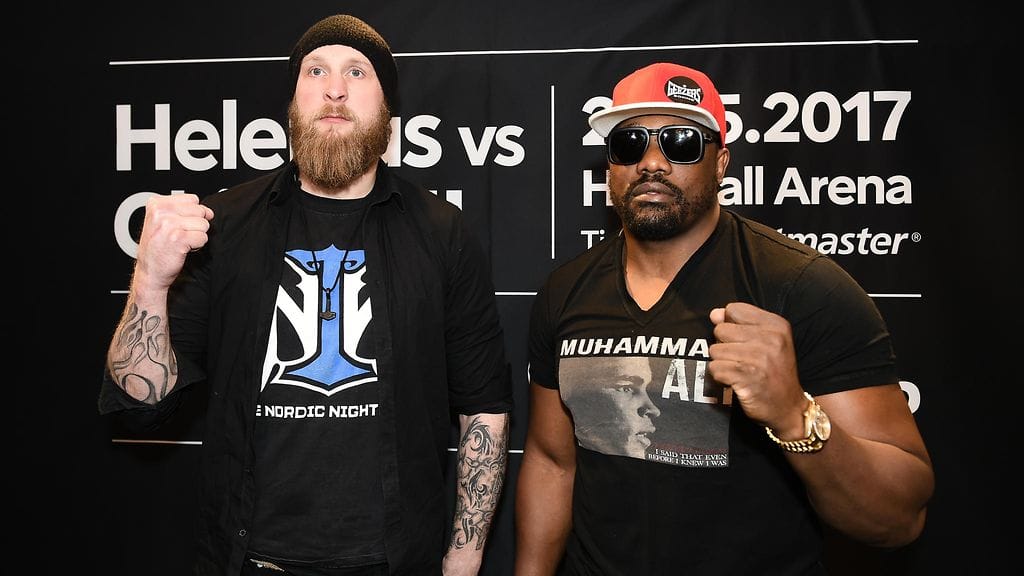 Robert Helenius ja Dereck Chisora