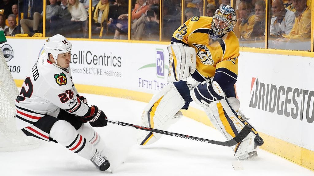 Pekka Rinne torjui kolmannen voiton.