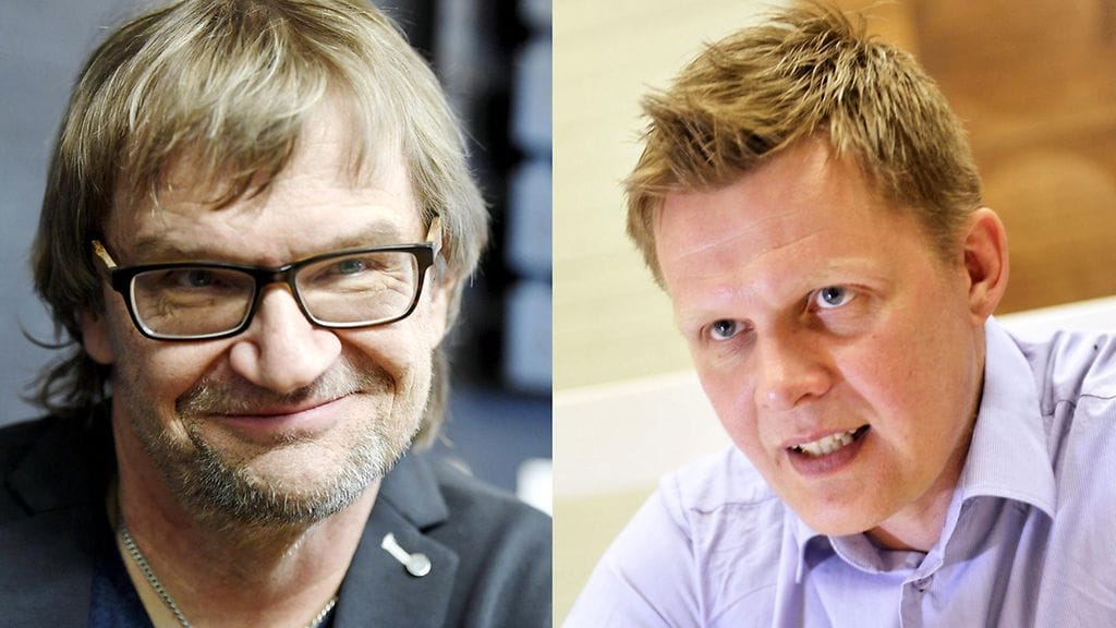 Antero Mertaranta ja Mika Saukkonen selostavat MM-kisojen otteluita.