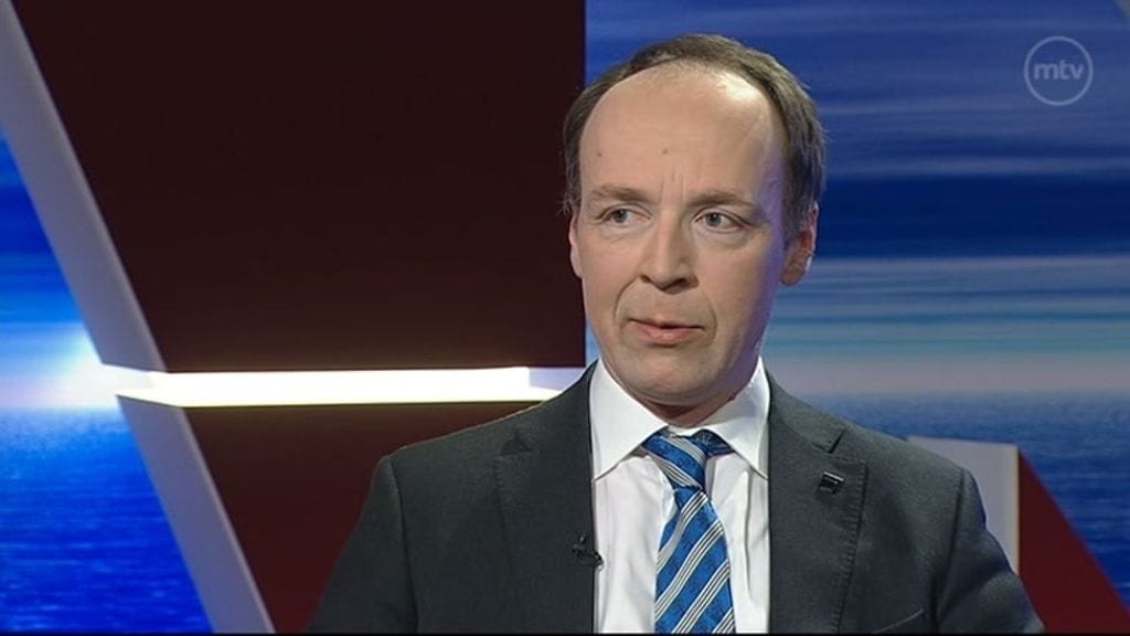 Jussi Halla-Aho Peter Nymanin vieraana