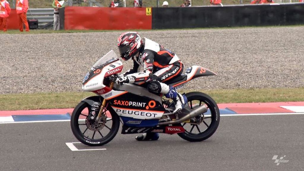 Patrik Pulkkinen Argentiinan GP:n lähtöruudukossa.