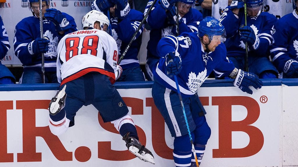 Leo Komarov on yhtä kuin pommikone.