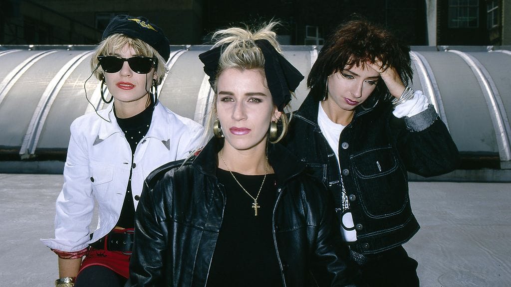 Bananarama 1986: Siobhan Fahey, Sara Dallin ja Keren Woodward