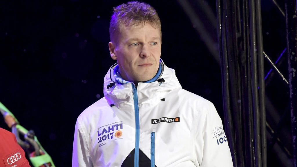 Toni Nieminen kuvattuna Lahdessa 3. maaliskuuta 2017.