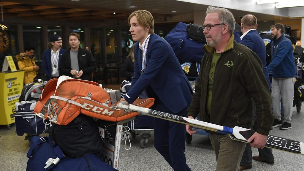 Ukko-Pekka Luukkonen oli keväällä voittamassa hopeaa alle 18-vuotiaiden MM-kisoissa.