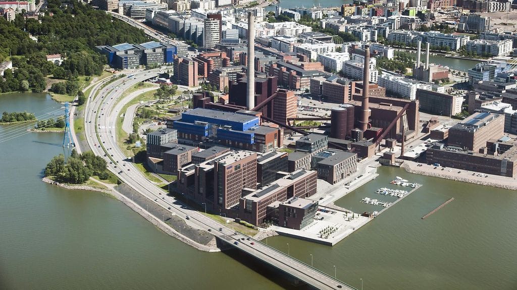 Työeläkevakuutusyhtiö Varman pääkonttori Helsingin Salmisaaressa.