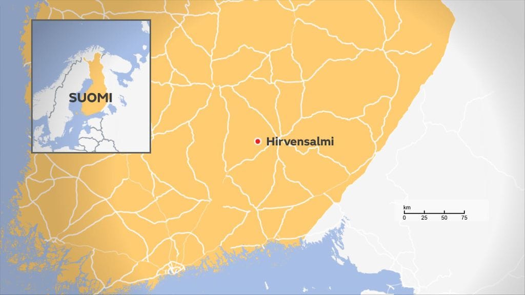 Epäilty perhesurma tapahtui Hirvensalmella Etelä-Savossa.