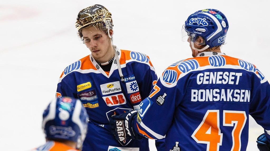 Henrik Haapala sai osumaa.