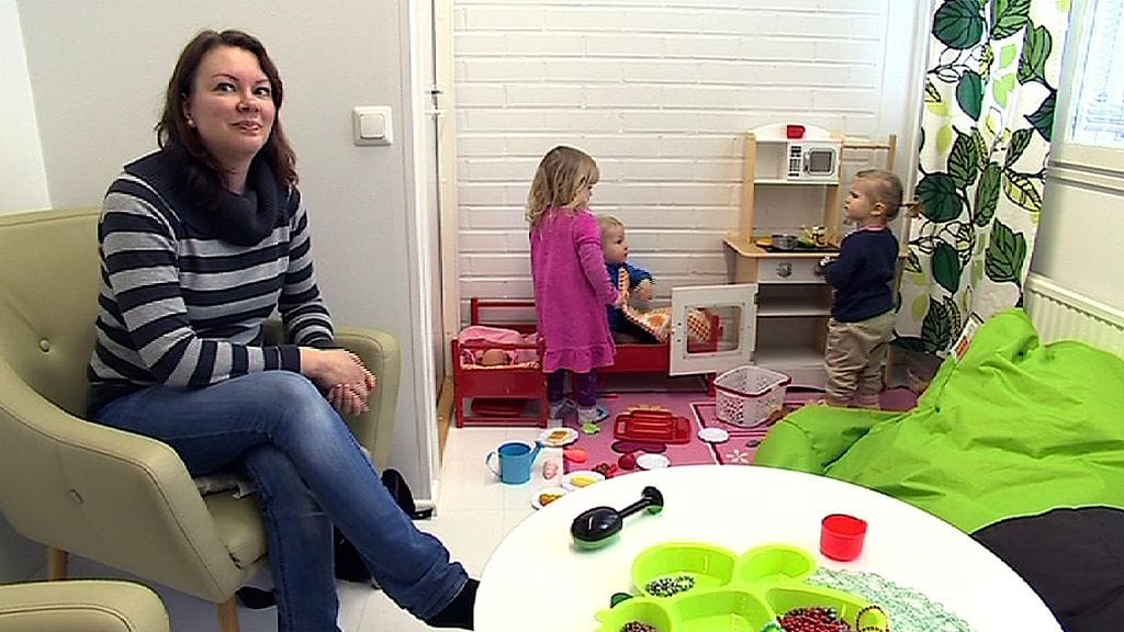 Piia Jaakola ja lapset