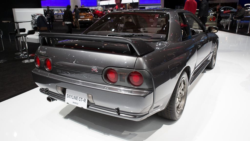 Nissan R32 Skyline GT-R New Yorkin autonäyttelyssä.